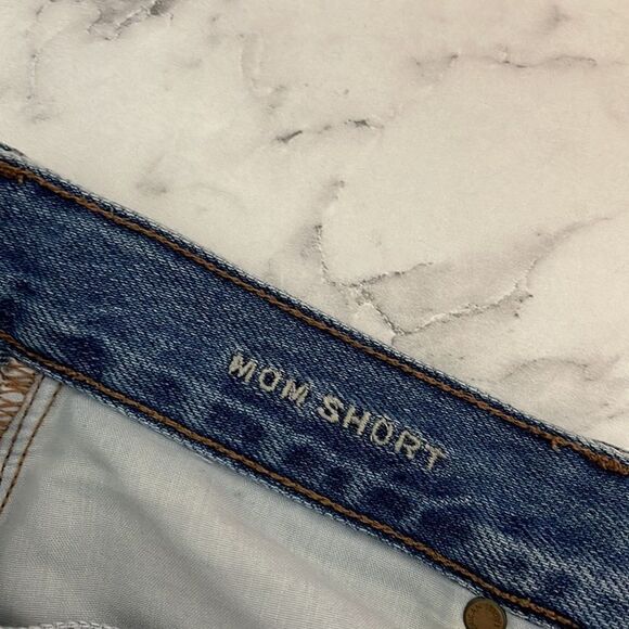 American Eagle Mom Shorts Cuffed Hem 6 - Picture 5 of 6